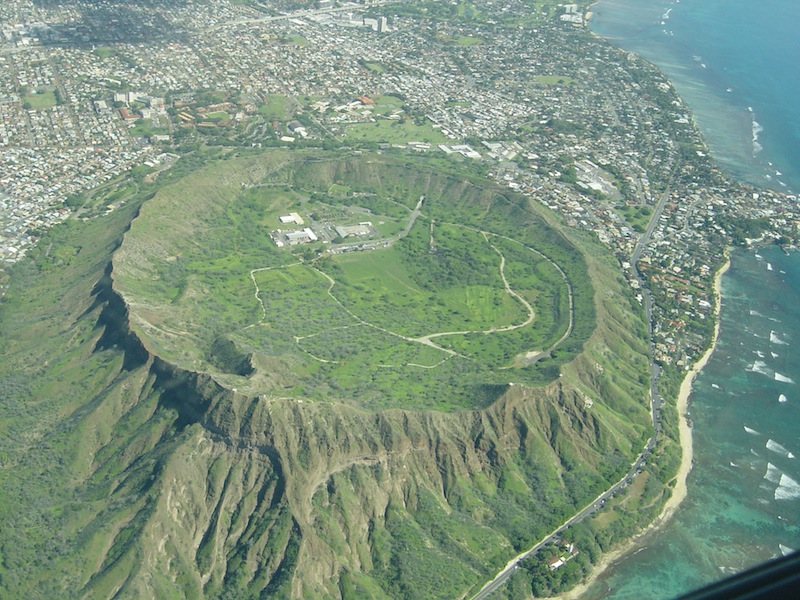 Hawaii Park National Diamond Head State Monument Souvenir Patch Le'ahi Honolulu 